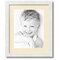 ArtToFrames Collage Photo Picture Frame with 1 - 10x13 inch Openings, Framed in White with Over 62 Mat Color Options and Regular Glass (CSM-3966-641)